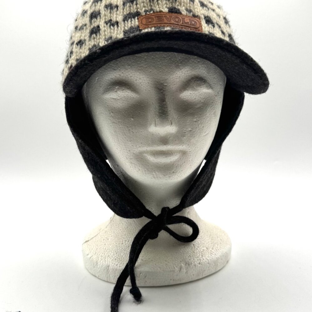 Devold Unisex Scandanavian Norway Newsboy Cap Wool Blend Hat